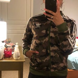 Camo Adidas sweater
